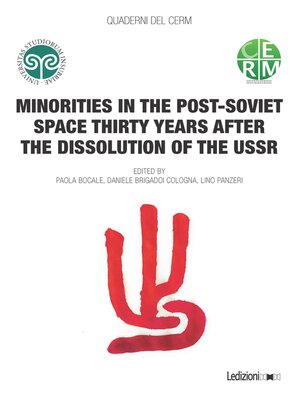 cover image of Minorities in the Post-Soviet Space Thirty Years After the Dissolution of the USSR
